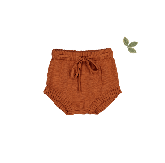 The Chunky Knit Bloomer - Caramel