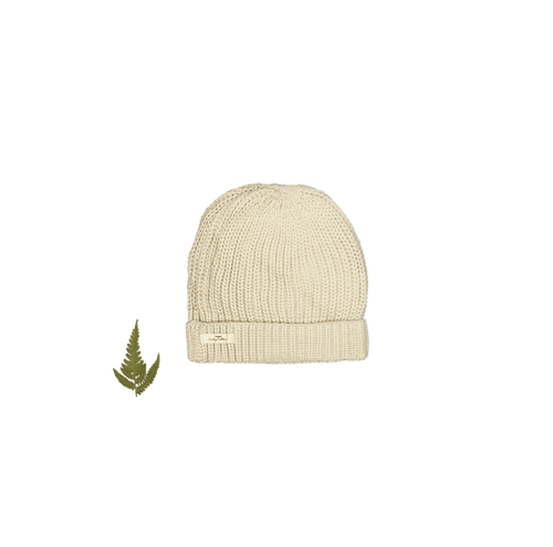 The Chunky Knit Hat - Bone