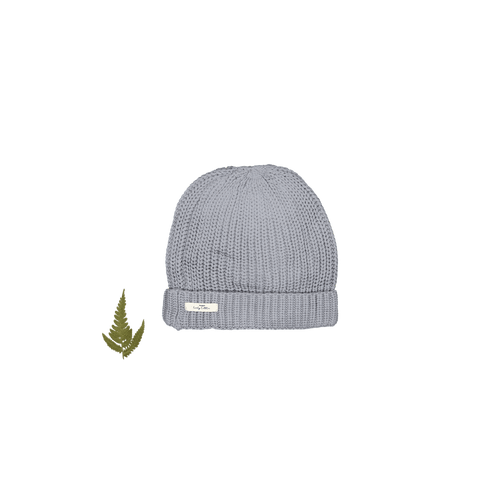 The Chunky Knit Hat - Slate