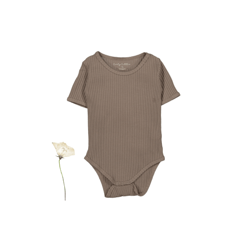 The Short Sleeve Onesie - Taupe