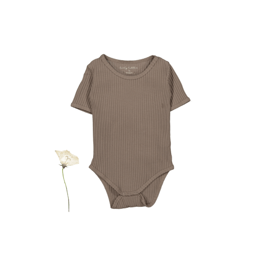The Short Sleeve Onesie - Taupe