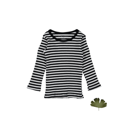 The Printed Long Sleeve Tee - Stripe