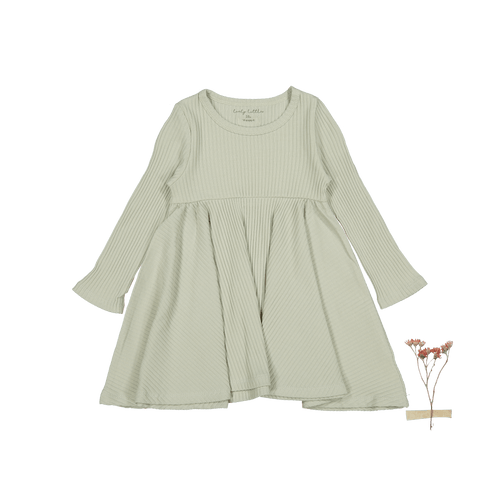 The Long Sleeve Dress - Mist