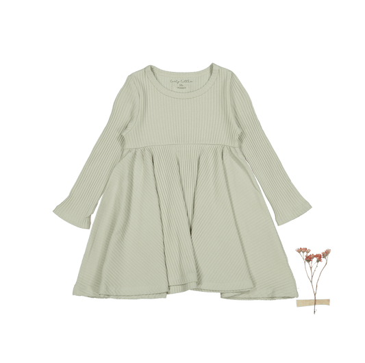 The Long Sleeve Dress - Mist