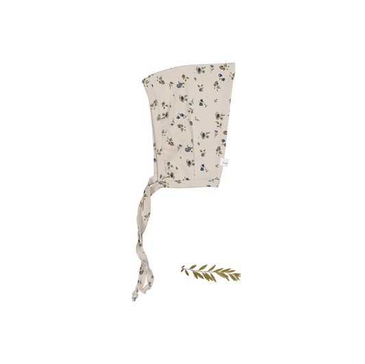 The Printed Pixie Bonnet - Floral Sand