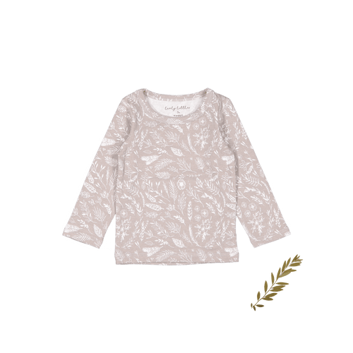 The Printed Long Sleeve Tee - Signature