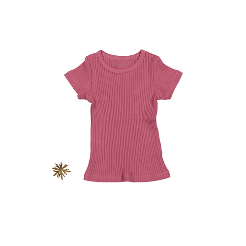 The Short Sleeve Tee - Raspberry