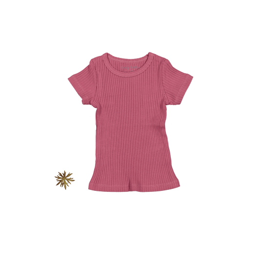 The Short Sleeve Tee - Raspberry