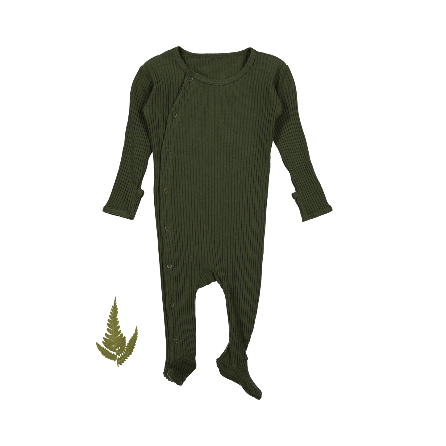 The Snap Romper - Moss