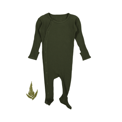 The Snap Romper - Moss