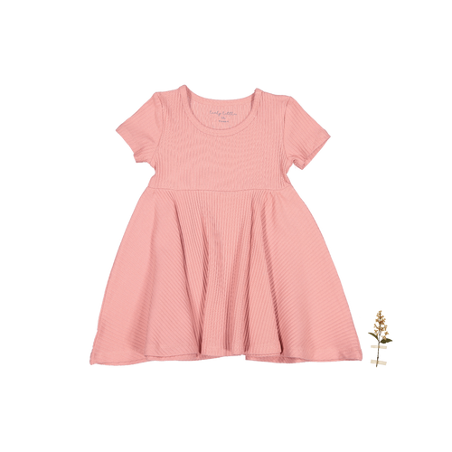 The Short Sleeve Dress - Rose