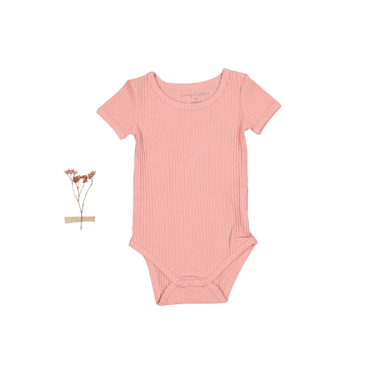 The Short Sleeve Onesie - Rose