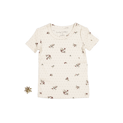 The Printed Short Sleeve Tee - Vintage Floral